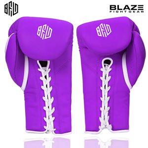 Meilleurs gants de compétition professionnelle MMA pour hommes femmes entraînement de sparring gants à lacets en gros gants d'entraînement de boxe pour - Product Image 3