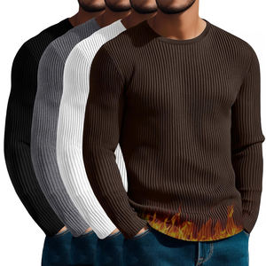 Chemise thermique de qualité supérieure, logo personnalisé, tissu doux et chaud, approvisionnement en gros - Product Image 4