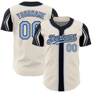 Camiseta de Béisbol para Hombre, Talla Grande, Tejido Transpirable, Absorbe la Humedad, Características Antibacterianas, Estilo Clásico para Entrenamiento Deportivo - Product Image 1