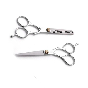 Barbiers professionnels ciseaux de coupe de cheveux en acier inoxydable Salon de coiffure fournitures ciseaux à effiler les cheveux pas cher prix à vendre - Product Image 6