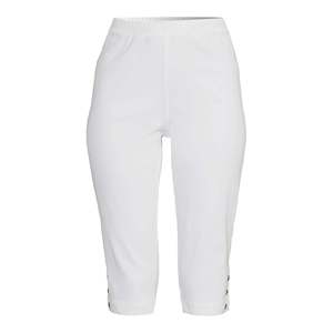 Pantaloni Capri da Donna RealSize 17 Elasticizzati con Brillantini, Vita Alta, Modello a Matita, Traspiranti, Stile Cargo con Tecnica Stropicciata, Taglia L - Product Image 5