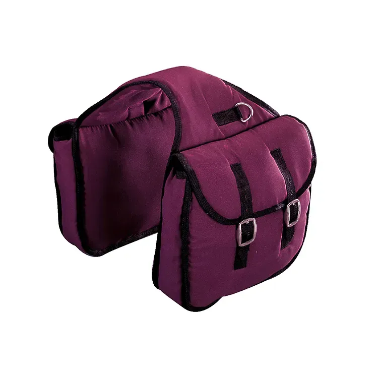 Lightweight Durable Custom Color Horse Saddle Bags Wholesale Price Factory Supplier Custom Made Horse Riding Bags