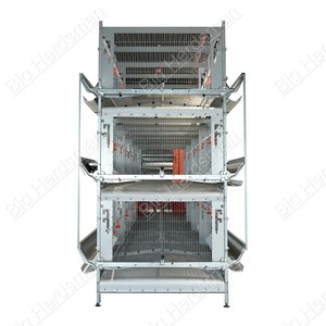 Gabbia per Allevamento Polli con Capacità di 90 Galline <span class=keywords><strong>e</strong></span> 10 Galli per Allevamenti Intensivi di Pollame da Riproduzione - Product Image 2
