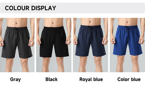 Short de sport à séchage rapide pour hommes avec logo personnalisable Pantalon d'entraînement tissé pour la course à pied et le sport - Product Image 2