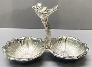 Juego de cuencos de servidor de lujo con asa Cuenco decorativo de diseño orgánico para servir y propósito de decoración - Product Image 2