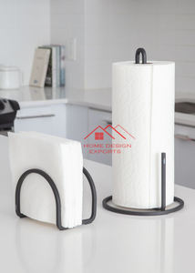 2024 soporte de Venta caliente soporte de papel higiénico Baño de pie negro acabado rollo de papel almacenamiento - Product Image 4