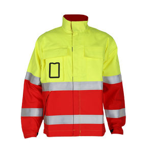 High Quality Wholesale Breathable Cotton Work Coverall <b>Reflective</b> Safety <b>Jacket</b> for <b>Men</b> - Product Image 1