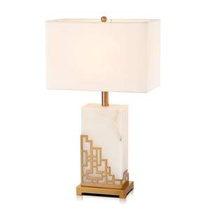 Lámpara de mesa decorativa para hotel, lámpara LED de metal, hierro, blanco, AC, moderna, 80, cristal, reloj LED de dominó, novedad - Product Image 6