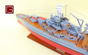 Gia Nhien Fabricant Approuvé Conception Personnalisée Basse quantité minimale de commande USS Arizona Destroyer ARTISANAT EN BOIS - Product Image 5