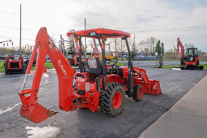รถตักล้อยางดีเซล Kubota B26 รุ่นขายดีประจำปี 2023 พร้อมเครื่องยนต์ 92 กิโลวัตต์ และชิ้นส่วน KYB - Product Image 5