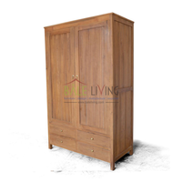 Armario Minimalista de Madera de Teca Sólida en Oferta, para Dormitorio, Oficina en Casa y Uso en Hoteles, de Indonesia