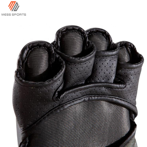 Custom Logo MMA Sparring <b>Gloves</b> – Professional Training Grappling Punching <b>Gloves</b> Black Color - Product Image 5