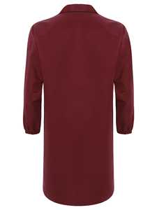 Blouse de laboratoire unisexe de haute qualité à manches longues en coton et polyester durable pour usage médical en hôpital, clinique et laboratoire (avec poche pour aiguilles) - Product Image 4