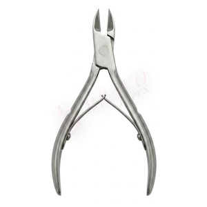 Professional Cuticle Nipper 5 Inch Stainless Steel Cuticle Nipper Silver Finish Manicure Pedicure <b>Nail</b> <b>Tool</b> - Product Image 5