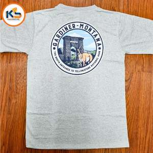 Camisetas Transpirables de Punto 100% Algodón para Hombre |   Camisetas Ecológicas Anti-Pilling con Estampado Personalizado y Tacto Suave - Product Image 1