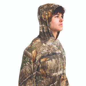 Realtree เสื้อมีฮู้ดผ้าไผ่แขนยาวลำลอง, เสื้อแนวสตรีทแวร์ผ้าฝ้าย100% น้ำหนักเบาแห้งเร็วเป็นมิตรกับสิ่งแวดล้อม - Product Image 1
