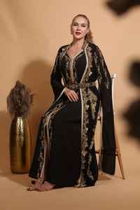 Luxury Multi Color <b>Kaftan</b> for Women Girl Latest Design Wholesale - Product Image 2