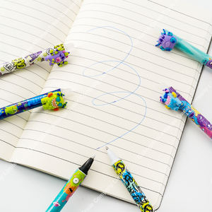 Pulpen Gel Hapus Kartun Anime Netral Grosir dengan Penghapus, Hadiah untuk Siswa, Alat Tulis Musim Semi, Pulpen Gel Hapus yang Dapat Diperpanjang - Product Image 6