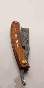 Navaja de Afeitar de Acero Inoxidable Hecha a Mano con Una Sola Hoja para Barberos, Uso en Salones de Belleza/Bikini/Cuerpo - Nrza International 13.8cm - Product Image 5