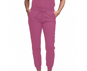 2026 Custom Logo Breathable <b>Scrub</b> <b>Sets</b> Soft Tops Drawstring Pants Medical <b>Scrubs</b> Uniforms <b>Sets</b> for Women and Man Wholesale - Product Image 1