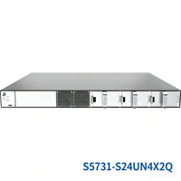 Commutateur PoE++ 24 ports 2.5GE Cloud Engine S5731-S24UN4X2Q, 4x10GE SFP+, 2x40GE QSFP+, Commutateur de Campus d'Entreprise Géré Couche 3, 2.4Tbps