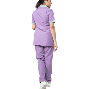 ชุดพยาบาลทางการแพทย์ชุดผ่าตัดแขนสั้นชุดยูนิฟอร์มโรงพยาบาลคลินิกทันตกรรมชุดพยาบาลเสื้อ + กางเกง - Product Image 6