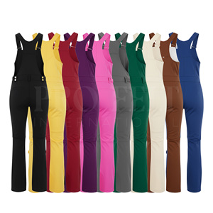 Traje de Nieve para Invierno, Mono con Botones Delanteros, Tirantes Ajustables, Traje de Esquí con Bolsillos Laterales y Cierre Inferior, Impermeable - Product Image 6