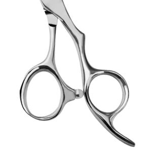 Ciseaux professionnels droits et mats de 5,5 pouces, à long manche, pour droitiers, en acier inoxydable, nouvelle mode, beauté, barbier - Product Image 3