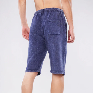 กางเกงขาสั้นรัดรูปสองชั้นสำหรับยิมของผู้ชายกางเกงขาสั้นรัดกล้ามเนื้อแห้งเร็วระบายอากาศสีพื้นสำหรับการออกกำลังกายทางกีฬา - Product Image 3