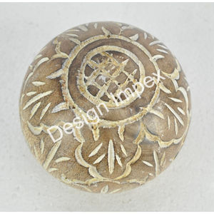 Bola Decorativa de Madera para Decoración de Mesa, Diseño Artesanal, Decoración de Interiores para el Hogar, Bola de Madera, Decoración Navideña - Product Image 4