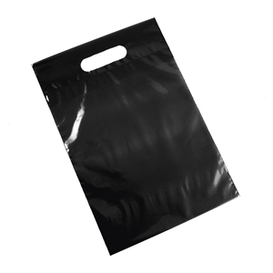 Venta al por mayor de bolsas de embalaje de plástico polietileno HDPE/LDPE impresas con logotipo personalizado al por menor mercancía transparente troquelada bolsa de compras CPP PET - Product Image 2