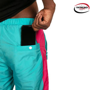 Conjuntos cortavientos informales para adultos de talla grande al por mayor, chándales de trabajo con paneles estampados multicolores para ropa de otoño para niños - Product Image 6