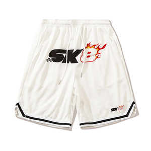 Shorts pour hommes de style urbain personnalisés, solides, respirants, à séchage rapide, écologiques, de haute qualité, décontractés, coupe ample, 100% - Product Image 4