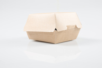 Fabrication de boîtes en papier pour la restauration rapide à emporter, boîtes en carton ondulé pour poulet frit, emballages pour hamburgers avec logo