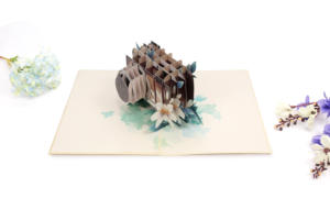 การ์ดของที่ระลึกแบรนด์เวียดนามการปรับแต่งบัตรของขวัญแฮนด์เมดป๊อปอัพการ์ดอวยพร 3D งานฝีมือราคาไม่แพง - Product Image 4