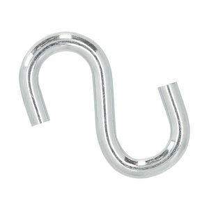 Gancho en forma de S de hierro cincado, 50 mm. Uso Doméstico - Product Image 1