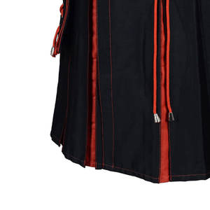 Kilt híbrido de utilidad de algodón de calidad superior para damas Kilt híbrido de nuevo diseño con correas de cuero ajustables - Product Image 5