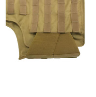 Gilet tactique en Polyester 1000D de haute qualité motif personnalisé Logo gilet de commerce imperméable avec élastique de la société vietnamienne