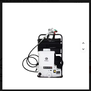 BRAND NEW 2025-Industrial Grade 21V <b>Battery</b>-Powered 5L Brushless MotorAirless Paint SprayGun 4000PSIMax Pressure-2.5mm-Nozzle - Product Image 1