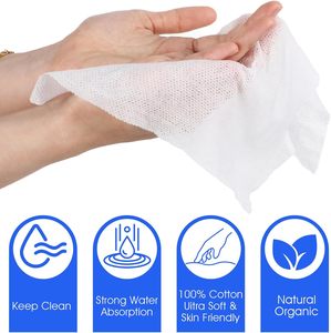 Serviettes jetables comprimées, serviettes compressées, mini-serviettes de camping, lingettes, serviettes de bain pour le corps, s'expandent dans l'eau, camping en plein air - Product Image 2