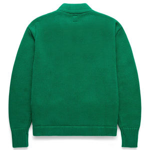 2025 Custom Alph for AKA Knitted Cardigan Green Sorority Greek <b>Apparels</b> for University College Winter Appropriate Applique AKA - Product Image 2