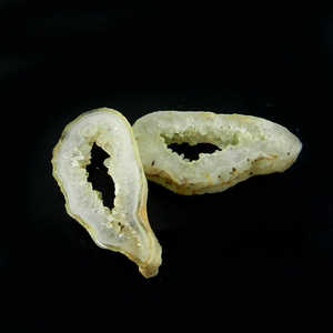 Ágata natural suelta rebanada ventana Druzy piedra preciosa cristal acento - Product Image 2