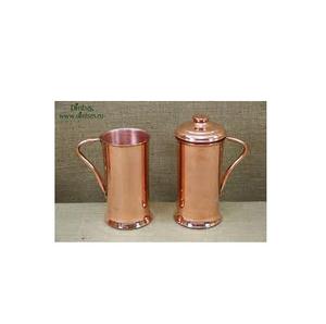 100% Pure <b>Copper</b> Drinking Mug Customized Wholesale Custom Water Drink <b>Copper</b> Jug Home Hotels Kitchen Table Jug Wedding Party - Product Image 4
