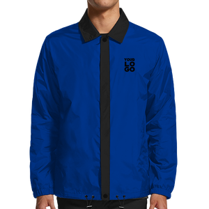 เสื้อแจ็คเก็ตโค้ชมีสไตล์น้ําหนักเบาแบบกําหนดเองคุณภาพสูงพร้อมแจ็คเก็ตออกแบบโลโก้ของคุณเอง - Product Image 6