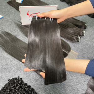 Listo para enviar Venta caliente Extensiones de cabello de trama recta de hueso vietnamita Tejido de cabello humano Remy virgen 100% de alta calidad - Product Image 1