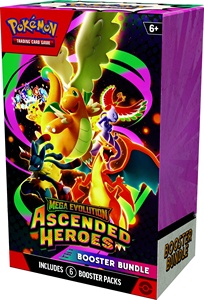 Mega Dragonite Pokémon Ascended Heroes Booster Bundle <span class=keywords><strong>Dratini</strong></span> Evolution Line Chase - Product Image 2
