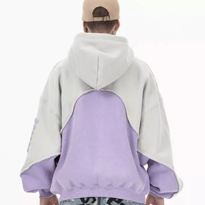 Sweat à capuche 100% coton avec logo personnalisé de haute qualité, produit personnalisé de meilleure qualité, vente en gros - Product Image 6