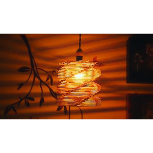 Pantalla de lámpara de araña de ratán de forma personalizada del fabricante de Vietnam, decoración de Hotel hecha a mano con buen precio, estilo de diseño asiático - Product Image 3