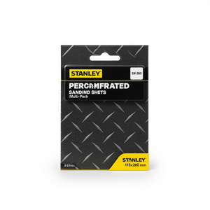 Feuilles de ponçage perforées Stanley 115x280mm (multi-pack) - Product Image 2