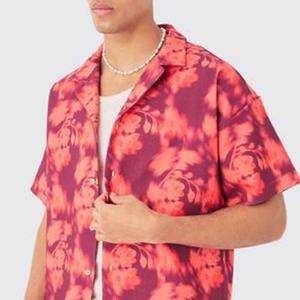 ชุดกางเกงขาสั้นเสื้อยืดกางเกงขาสั้นสำหรับผู้ชายชุดกางเกงขาสั้นสไตล์สตรีทไซส์ใหญ่ - Product Image 5